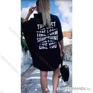 Summer long sleeve flowered women's dress (UNI S / L) ITALIAN FASHION IMK20150