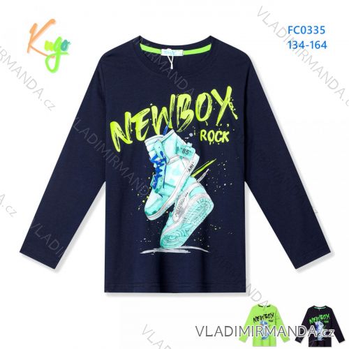 Boys long sleeve shirt (134-164) KUGO S3129