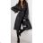 Women's Long Leather Coat (S/M ONE SIZE) ITALIAN FASHION IMWB23563