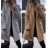Women's Fluffy Coat (S/M ONE SIZE) ITALIAN FASHION IMWB23571