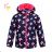 Autumn children's hooded jacket for girls (98-128) KUGO KM9924