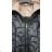 Kabát flaušový beránek s kapucí na zip dámský (L/XL ONE SIZE) ITALSKá MóDA IM321569 black S