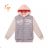 Long sleeve hooded zip jacket for girls (134-164) KUGO KB2342/A
