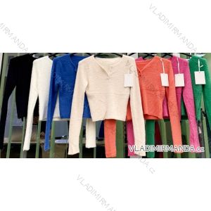 Women's Long Sleeve Sweater (S/M ONE SIZE) ITALIAN FASHION IMWKK233826