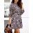 Women's Summer Chiffon Long Sleeve Dress (S/M ONE SIZE) ITALIAN FASHION IMWP233018