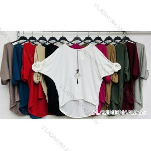 Dress with 3/4-sleeve ladies pocket (uni sl) ITALIAN Fashion IMWD20527