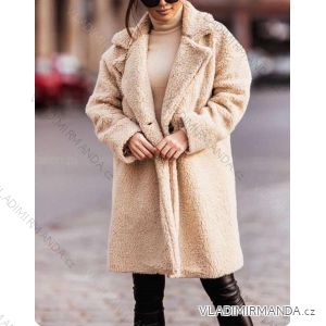 Women's Fluffy Long Sleeve Coat (SL) ITALIAN FASHION IMWL22047