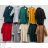 Fleece coat long sleeve zipper hooded women's oversized (XL / 2XLONE SIZE) ITALIAN FASHION IMD211123