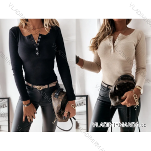Women's Long Sleeve T-Shirt (S/M ONE SIZE) ITALIAN FASHION IMPLI242496
