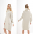 Women's Elegant Long Sleeve Dress (S/M ONE SIZE) ITALIAN FASHION IMPLI2220433lurex