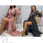 Women's Long Party Satin Long Sleeve Dress (S/M ONE SIZE) ITALIAN FASHION IMPLI233893