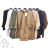 Women's Slim Extended Long Sleeve Jacket (S/M ONE SIZE) ITALIAN FASHION IMPLI2234630
