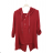 Women's Oversize Muslin Long Sleeve Tunic (S/M ONE SIZE) ITALIAN FASHION IMPLI2325182