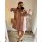 Women's Plus Size Long Sleeve Coat (3XL/4XL ONE SIZE) ITALIAN FASHION IMWQ233045