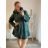 Women's Plus Size Long Sleeve Coat (3XL/4XL ONE SIZE) ITALIAN FASHION IMWQ233045