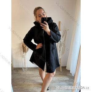 Women's Plus Size Long Sleeve Coat (3XL/4XL ONE SIZE) ITALIAN FASHION IMWQ233045