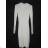Women's Long Sleeve Knitted Dress (S/M ONE SIZE) ITALIAN FASHION IMPBB23Z5147