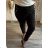 Long Sleeve Dress with Pendant Women's Oversized (3XL / 4XL ONE SIZE) ITALIAN FASHION IMWQ2115022 Brown 2LX/3XL