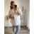 Tunic / blouse long sleeve women's oversized (3XL / 4XL ONE SIZE) ITALIAN FASHION IMWQ2191650