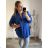 Tunic / blouse long sleeve women's oversized (3XL / 4XL ONE SIZE) ITALIAN FASHION IMWQ2191650 white 3xl / 4xl