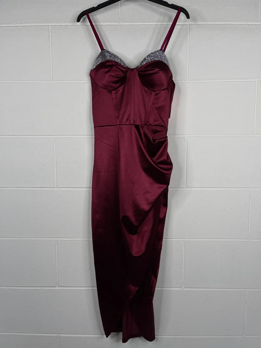 Women's Summer Elegant Sparkly Sequin Strap Dress (S/M ONE SIZE) ITALIAN FASHION IMPBB23O3837