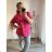 Tunic / blouse long sleeve women's oversized (3XL / 4XL ONE SIZE) ITALIAN FASHION IMWQ2191650