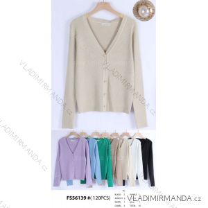 Women's Oversize Long Sleeve Sweater (S/M ONE SIZE) ITALIAN FASHION IMWCA23DH2302