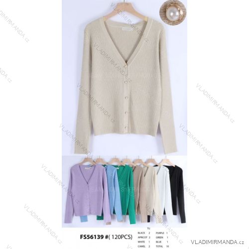 Women's Oversize Long Sleeve Sweater (S/M ONE SIZE) ITALIAN FASHION IMWCA23DH2302