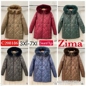 Women's Plus Size Winter Jacket (3XL-7XL) POLISH FASHION PMWC23C208186