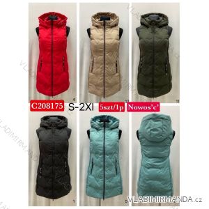 Women's zip-up vest (S-2XL) POLISH FASHION PMWC23C208175