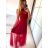 Women's Elegant Sleeveless Tulle Dress (S/M ONE SIZE) ITALIAN FASHION IMM22Q52235A