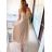 Women's Strapless Long Tulle Dress (S/M ONE SIZE) ITALIAN FASHION IMM238917