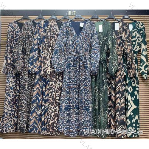 Women's Knitted Sweater Dress Set (S/M ONE SIZE) ITALIAN FASHION IMWE223972