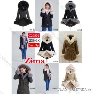 Women's Plus Size Winter Parka Coat (2XL-6XL) POLISH FASHION PMWC23C20552