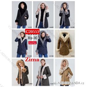 Women's winter parka coat (XS-XL) POLISH FASHION PMWC23C20553