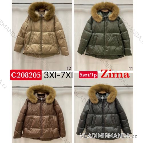 Women's Plus Size Winter Jacket (3XL-7XL) POLISH FASHION PMWC23C208205