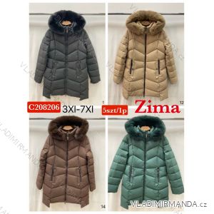 Women's Plus Size Winter Jacket (3XL-7XL) POLISH FASHION PMWC23C208206