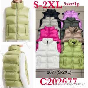 Women's zip-up vest (S-2XL) POLISH FASHION PMWC23C208175