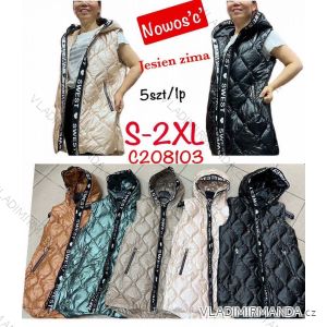 Women's double-sided zip-up vest (S-2XL) POLISH FASHION PMWC23C208022