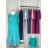 Women's Lace Cotton Short Sleeve Dress (S/M ONE SIZE) ITALIAN FASHION IMM23M7267