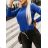 Women's Long Sleeve Knitted Sweater (S/M ONE SIZE) ITALIAN FASHION IMM22FD9073