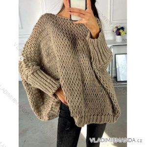 Women's Long Sleeve Sweater (S / M ONE SIZE) ITALIAN FASHION IMM219072