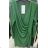 Women's Long Sleeve Leather Jacket (S-XL) ITALIAN FASHION IMM23MS228058