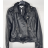 Women's Leatherette Curve Long Sleeve Jacket (S/M ONE SIZE) ITALIAN FASHION IMPBB23025_r