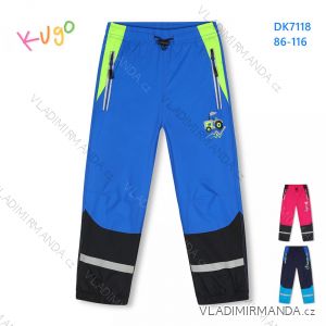 Children's long trousers for girls and boys (86-116) KUGO DK7118