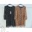 Buttoned Dress with Buttoned Ladies (uni s-m) ITALIAN FASHION IM2203948
