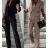 Buttoned Dress with Buttoned Ladies (uni s-m) ITALIAN FASHION IM2203948