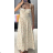 Long summer strappy dress for women (S/M/L ONE SIZE) ITALIAN FASHION IMPBB25B23868