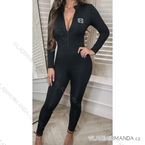 Women's Long Elegant Strapless Jumpsuit (S/M ONE SIZE) ITALIAN FASHION IMPBB23D035tuta