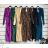 Women's Long Chiffon Short Sleeve Dress (S/M ONE SIZE) ITALIAN FASHION IMWGS231048